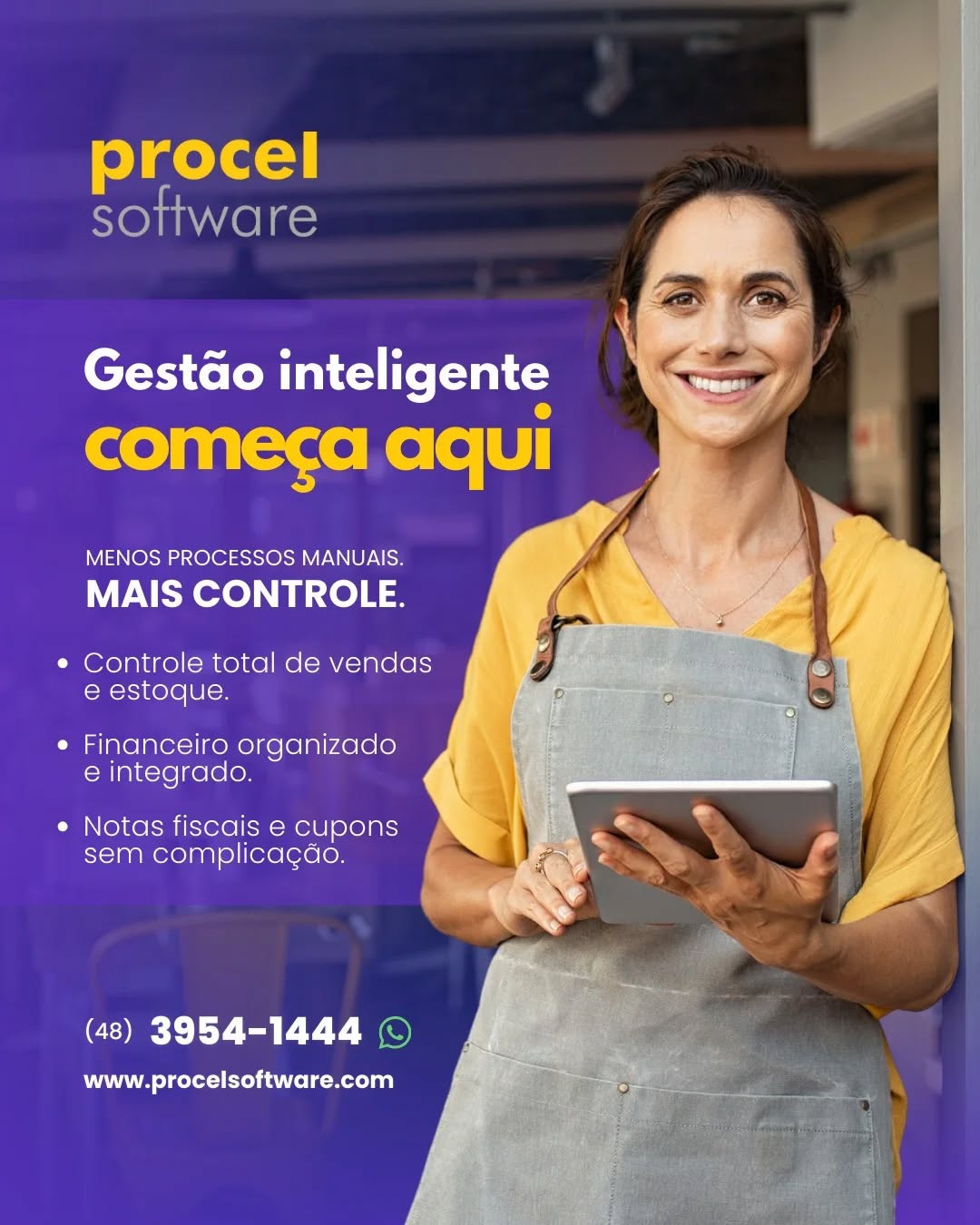 🚀 Transforme a gestão da sua empresa com o ERP PROCEL SOFTWARE!