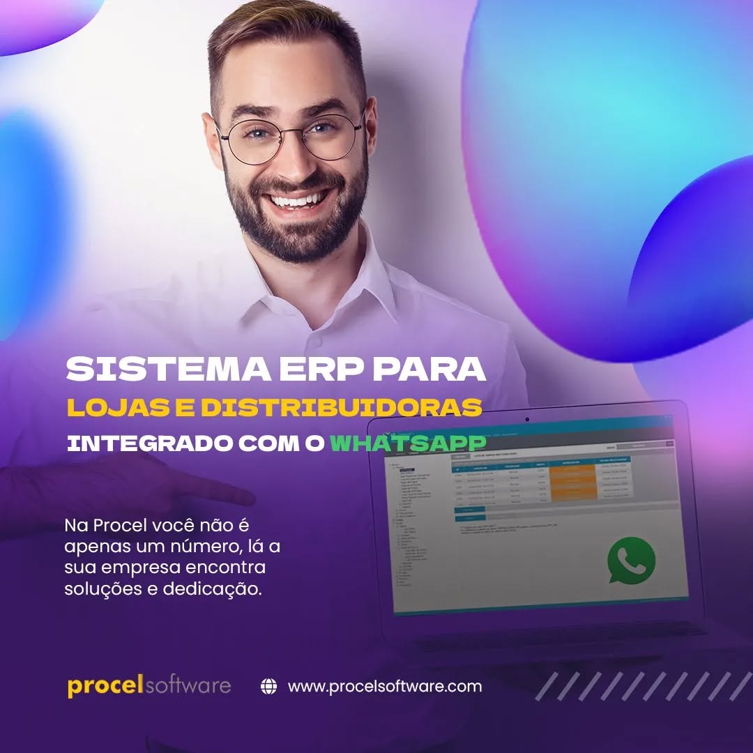 Talvez você já saiba que a Procel Software tem o melhor Sistema ERP para Loja...