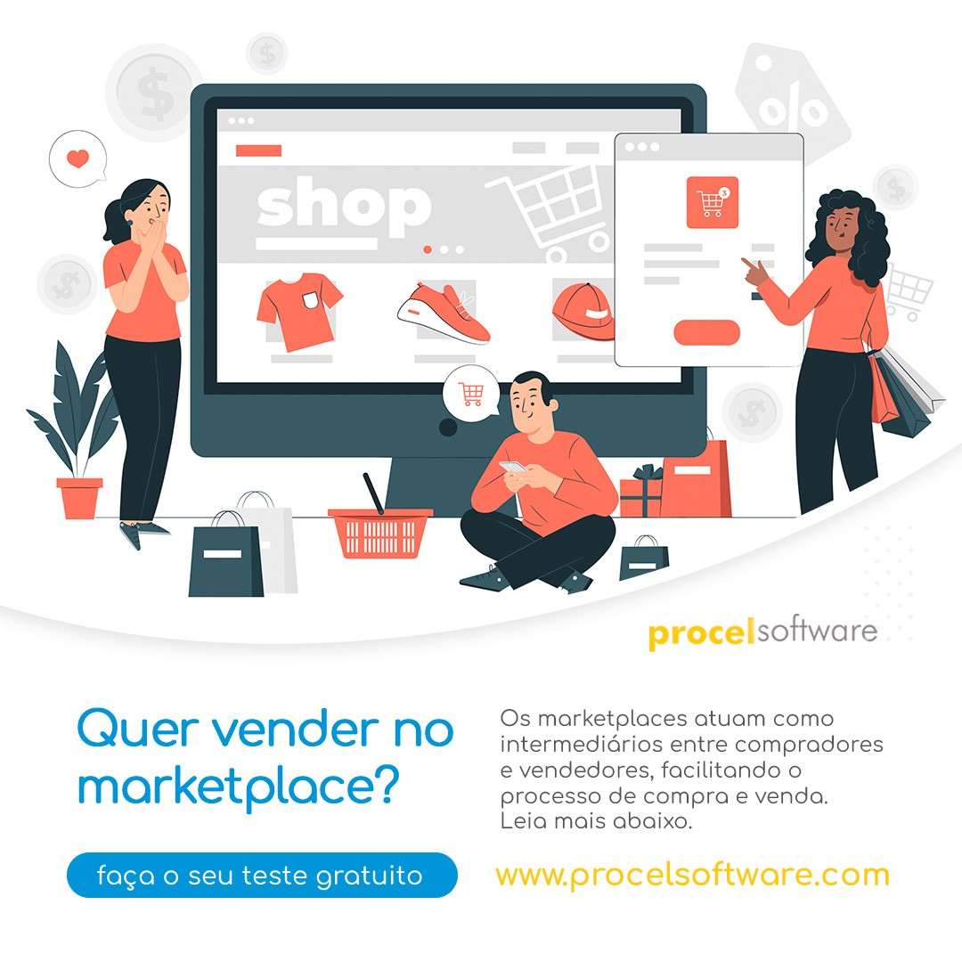 Os marketplaces atuam como intermediários entre compradores e vendedores, fac...