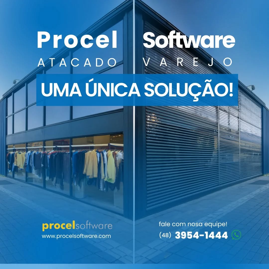 Procel software: atacado ou varejo, uma única solução! 🖥️📦