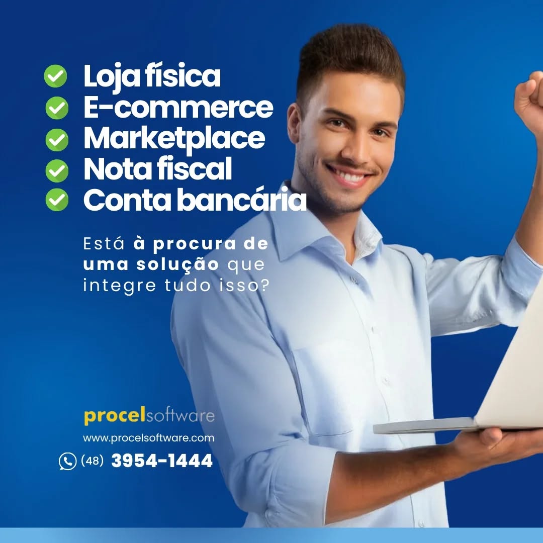 Está à procura de uma solução que integre tudo isso? 🛍️💻📊