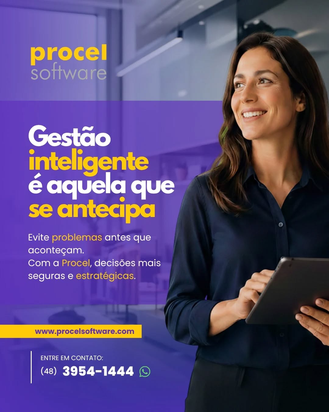 Gestão inteligente é aquela que se antecipa 🚀