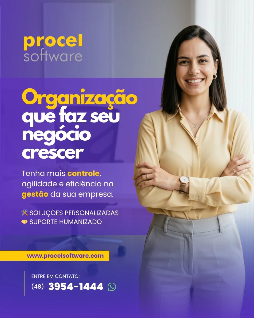 Organização que faz seu negócio crescer 📈
