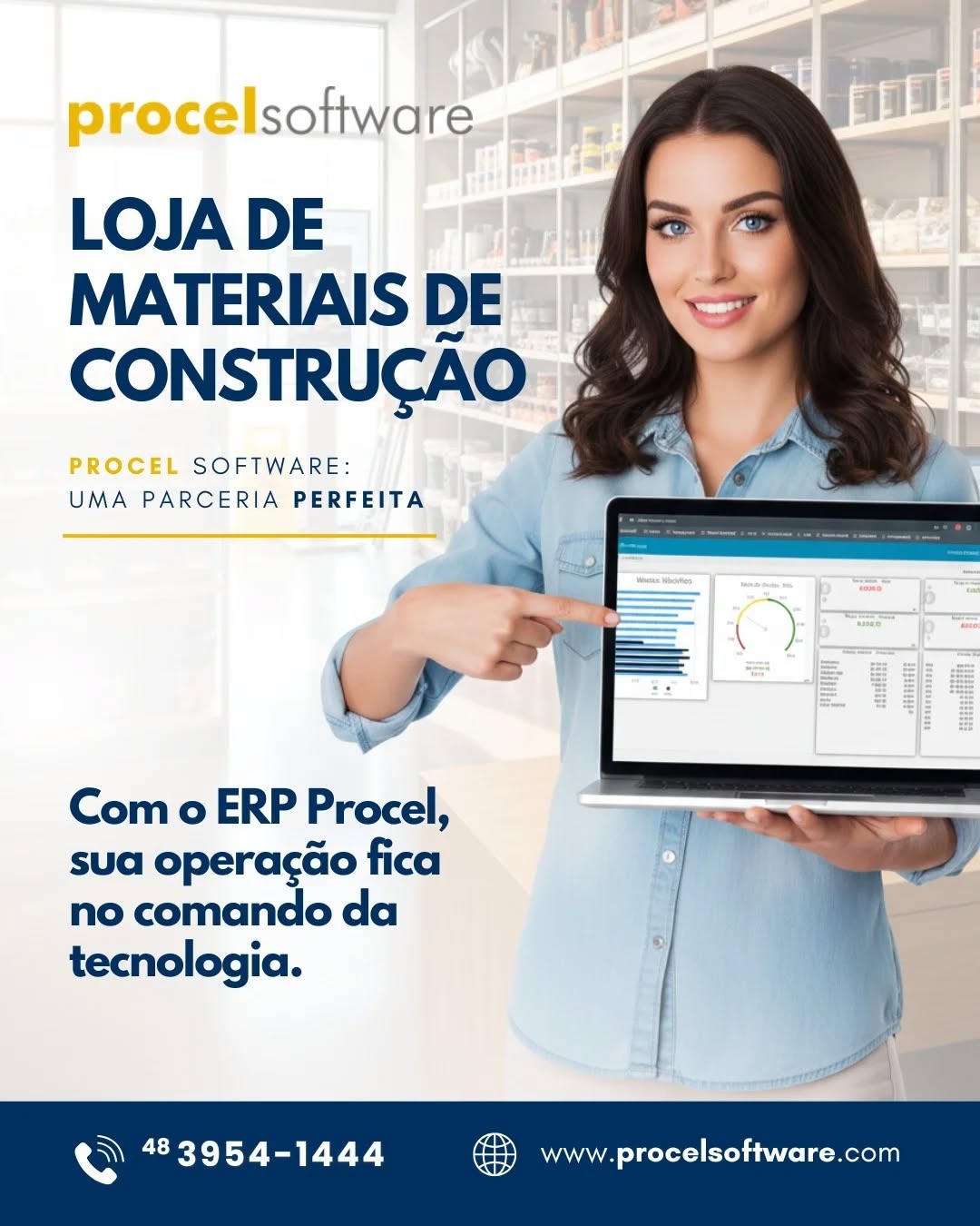 Transforme sua loja de materiais de construção com o ERP Procel