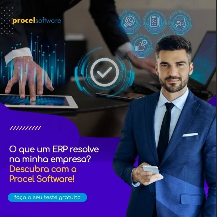 📊 O que um ERP resolve na minha empresa? Descubra com a Procel Software! 🚀