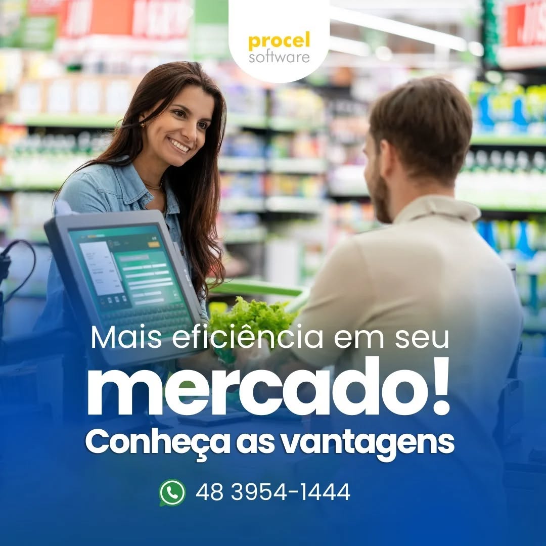 Mais eficiência em seu mercado 🛒✨