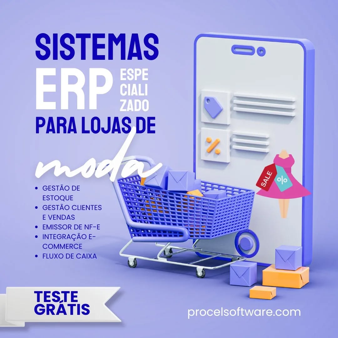 Controle total da sua loja física até as vendas on-line! 👗🛍️