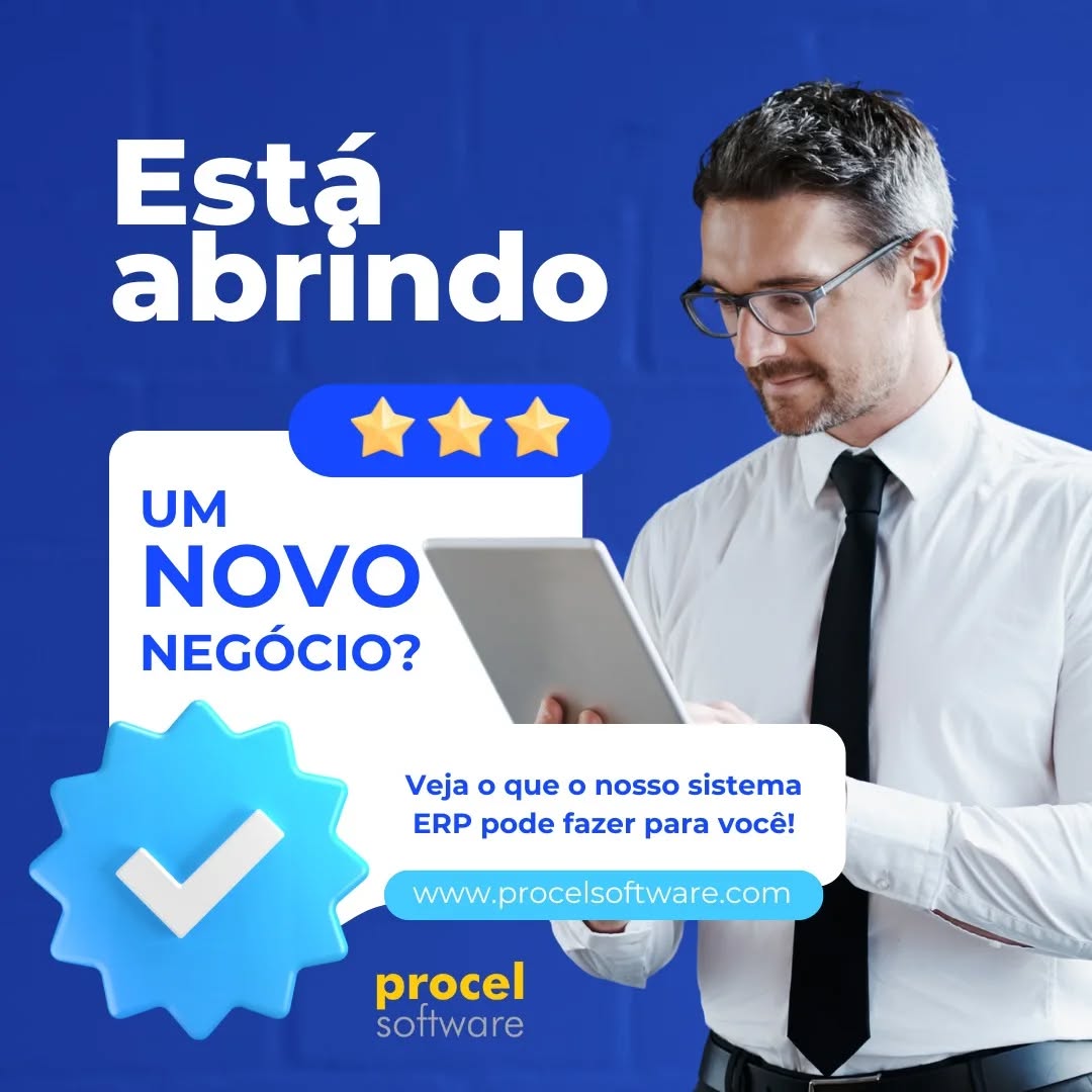 Está abrindo um novo negócio? Veja o que o nosso sistema ERP pode fazer para ...