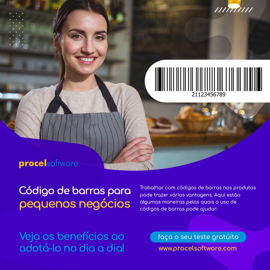 Trabalhar com código de barras nos produtos pode trazer diversas vantagens pa...