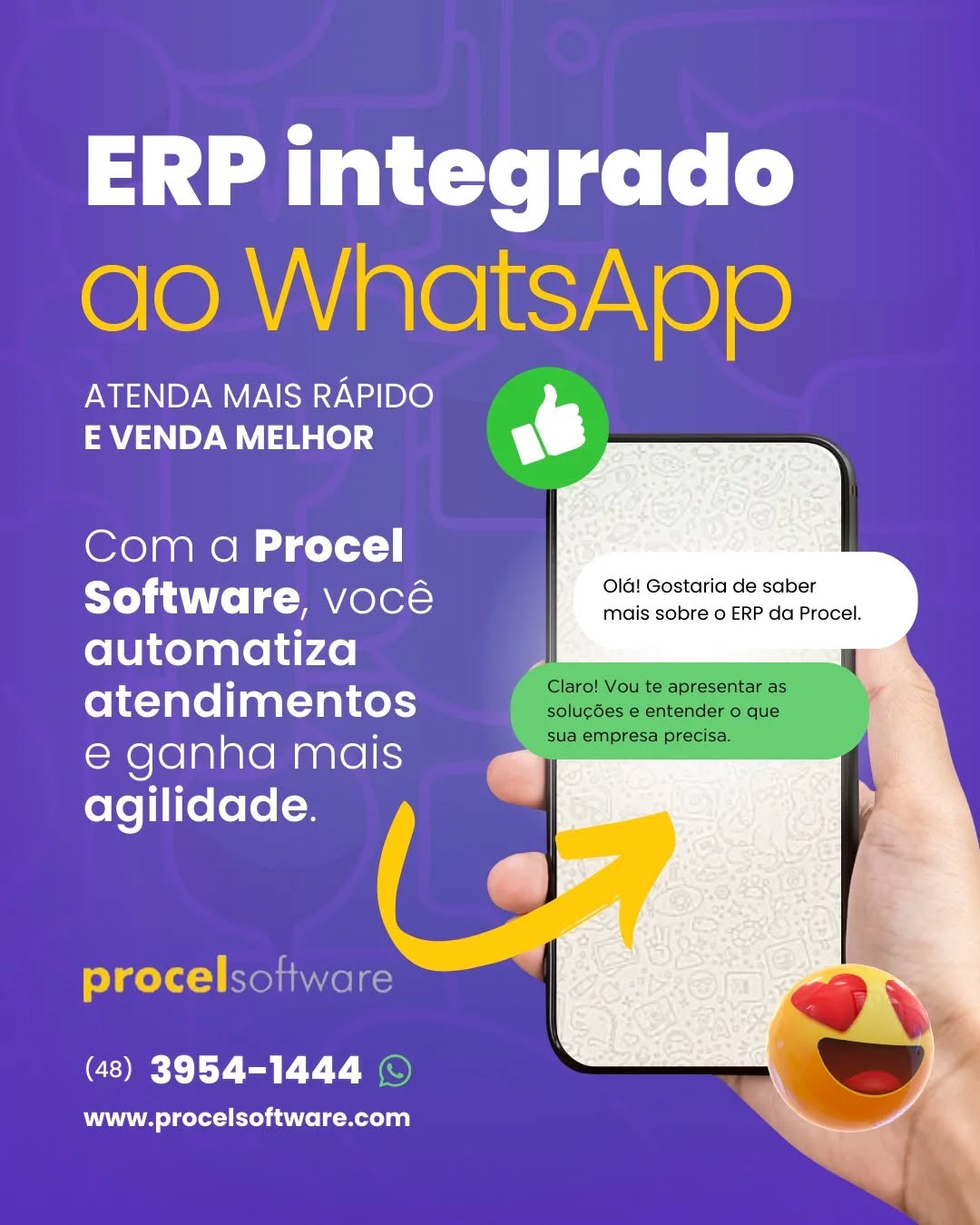 💬🚀 Mais agilidade e conexão no seu negócio!