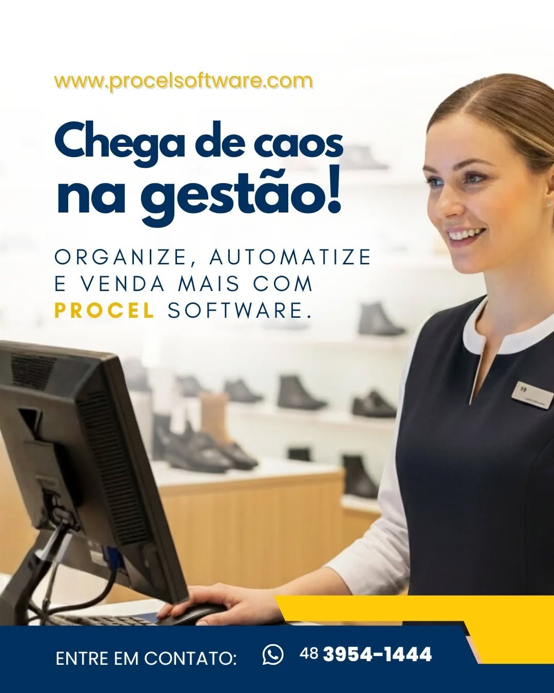🥿 Chega de caos na gestão!