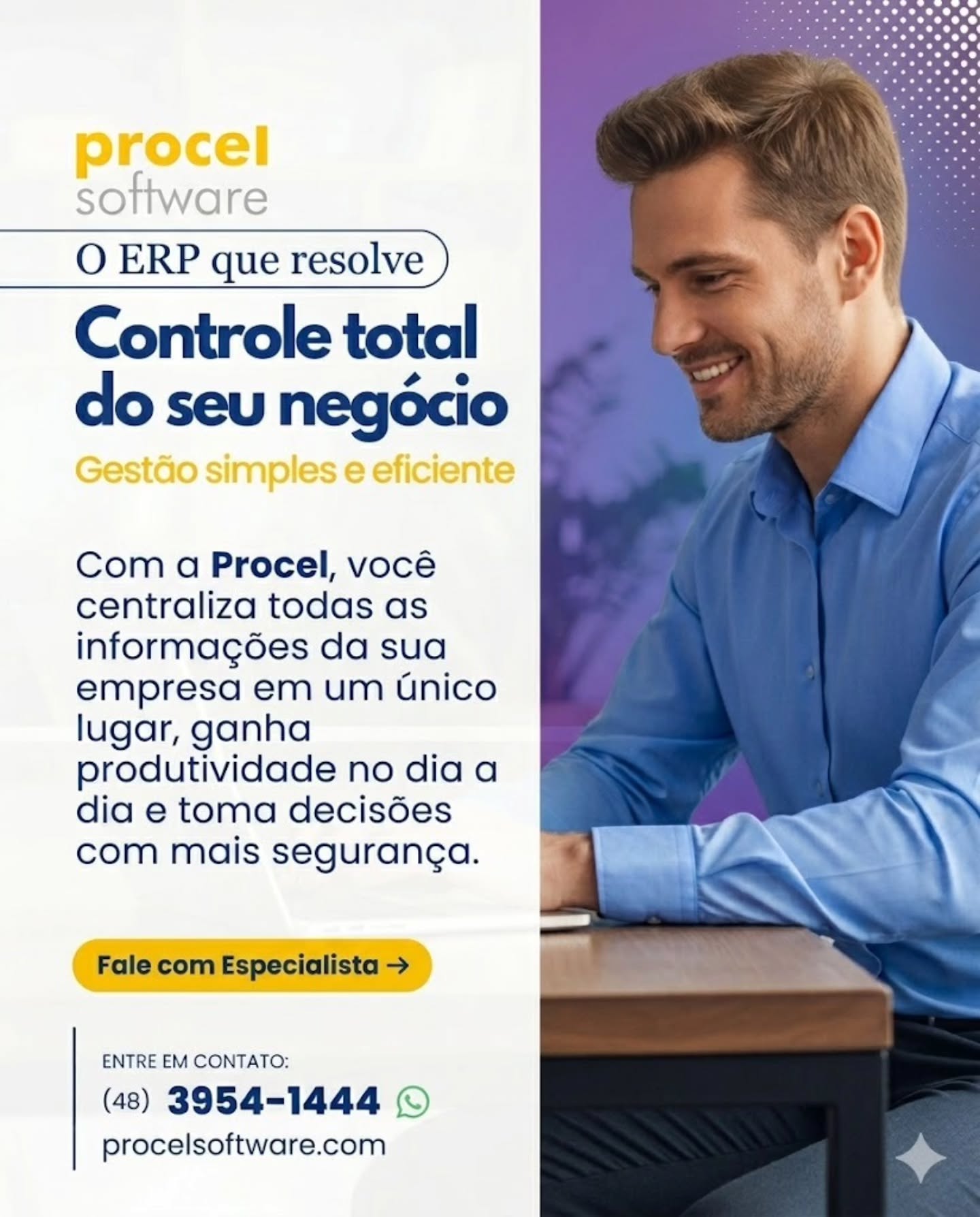 Controle total do seu negócio 📊