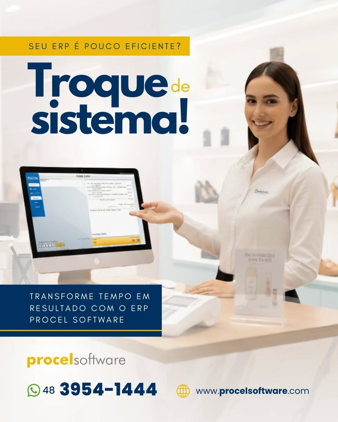 💻 Procel Software: o sistema para sua loja, varejo ou distribuidora