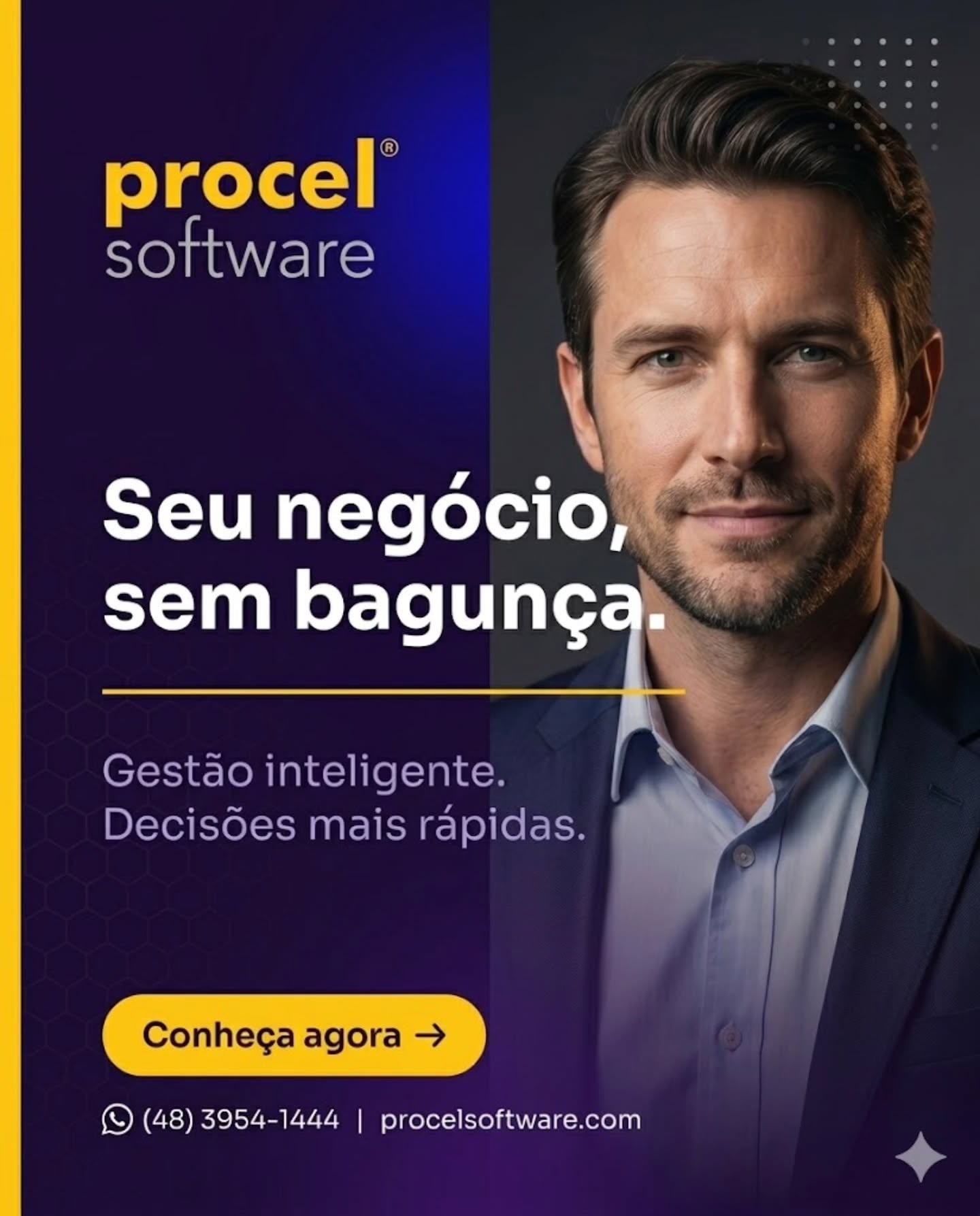Seu negócio não precisa ser uma dor de cabeça. 🧠✨