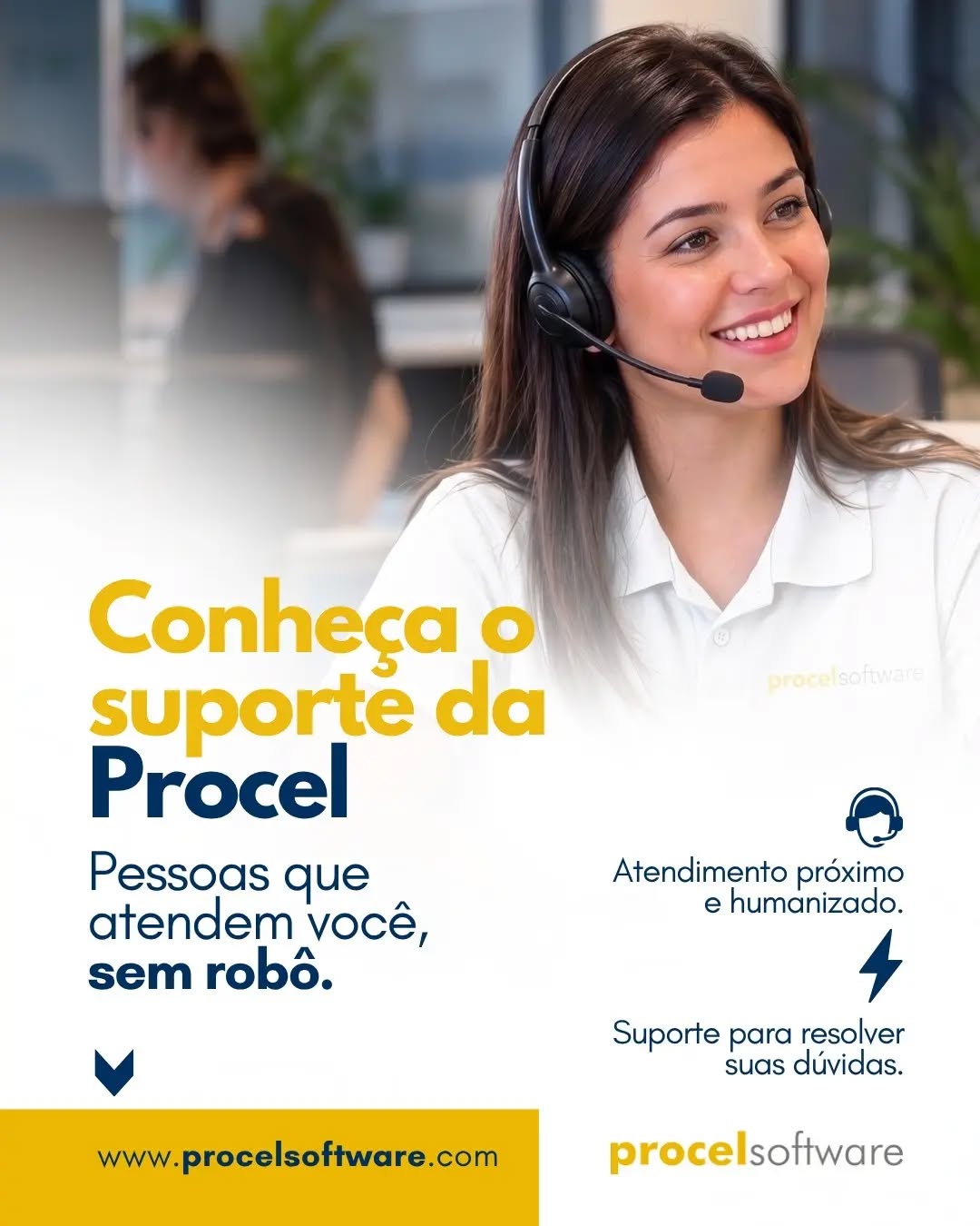 🤝 CONHEÇA O SUPORTE DA PROCEL