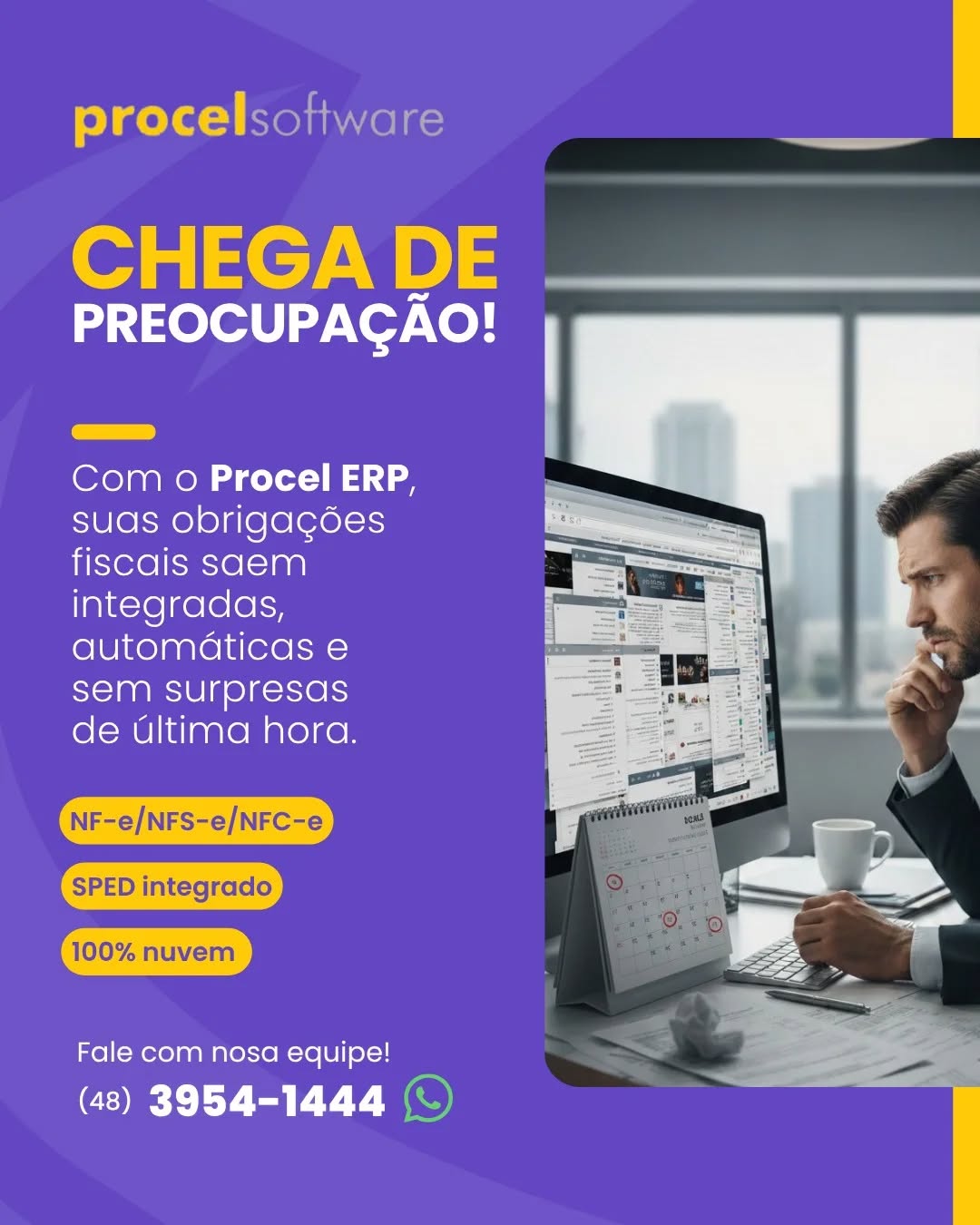 Você já passou o fim de semana preocupado com uma obrigação fiscal que vence ...
