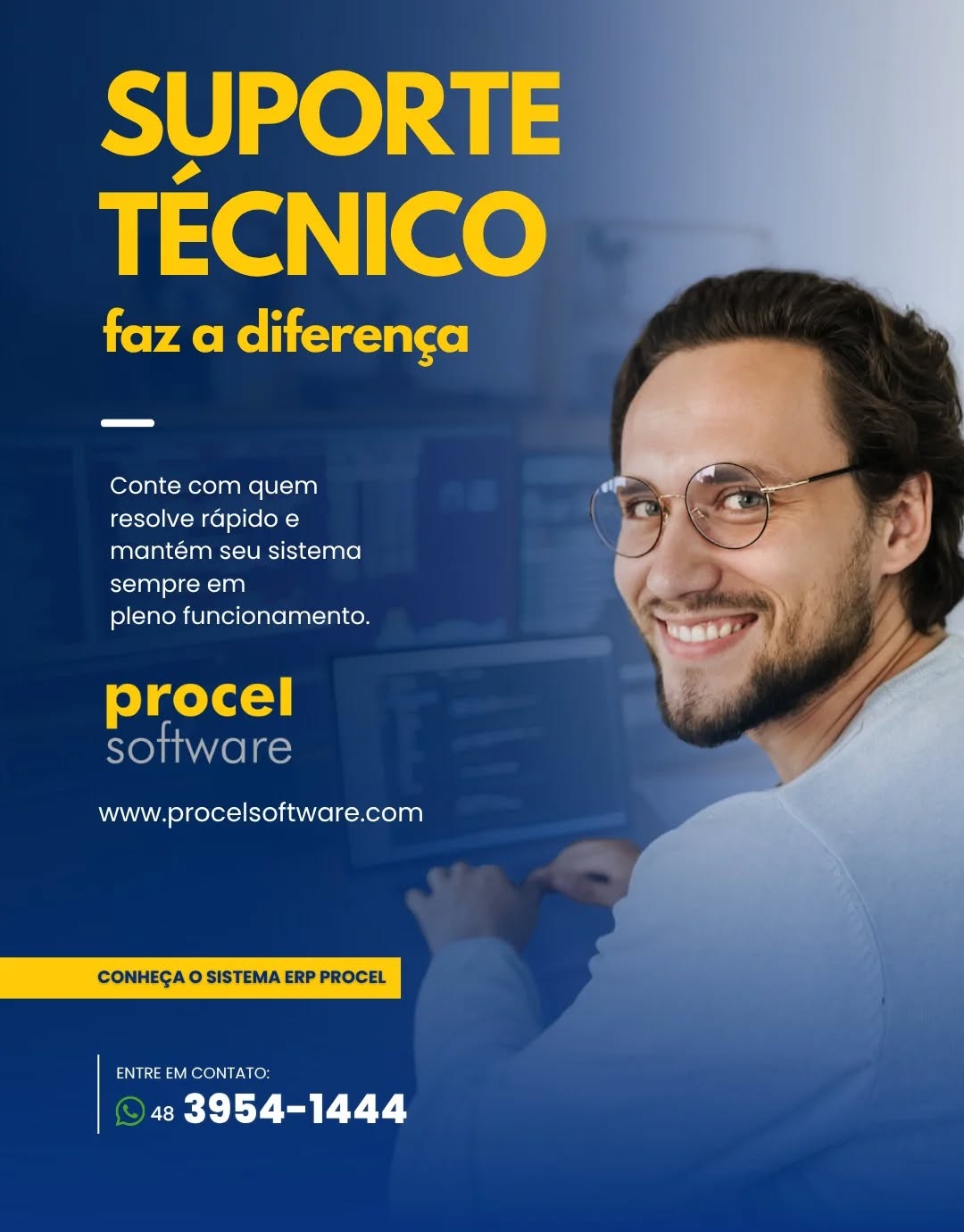 Ter um sistema eficiente é essencial — mas contar com um suporte técnico espe...