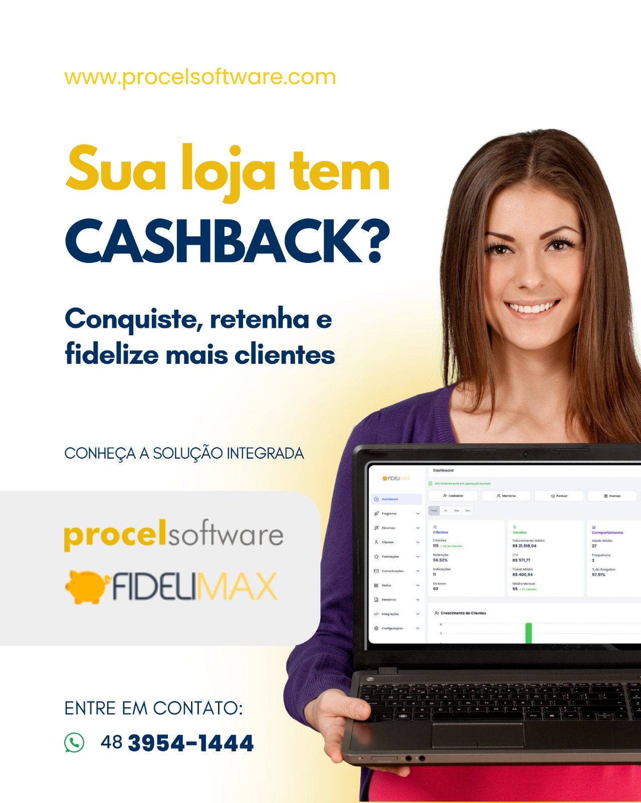 Agora o seu negócio tem ainda mais poder para conquistar e manter clientes!