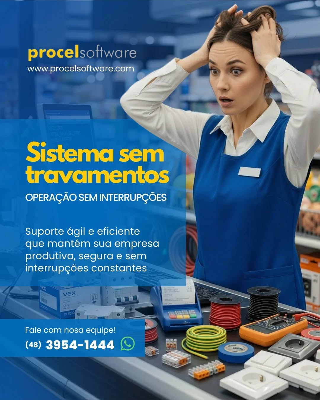 🚫💻 NÃO PERMITA QUE TRAVAMENTOS NO SISTEMA PARALISEM SUA OPERAÇÃO